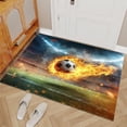 thumbnail image 3 of Gamer Soccer Area Rugs, Sports Theme Carpet, Washable Non Slip Low Pile Soft Rug for Bedroom Living Room Decor Mat 2ftx3ft, 3 of 8
