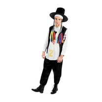 Fun Shack Mens 1980s New Wave Popstar Legend Costume Adult 80s Pop Star Singer Halloween Black M