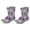 Gray / Purple / Lavender, variant on Mens Cotton Argyle Crew Dress Socks Purple Gray White 2 Pairs Size 8-13 (Mens)