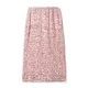 thumbnail image 5 of Falda elegante de terciopelo de seda color champán con cintura alta para mujer 2024 Nuevo diseño de nicho de otoño Sensibilidad Estilo de media cadera, 5 of 5
