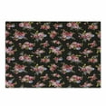 thumbnail image 1 of Rose Cutting Board, Pattern with Old Fashioned Corsage and Bouquets Antique Feminine Floral Inspired Grace, Decorative Tempered Glass Cutting and Serving Board, Small Size, Multicolor, by Ambesonne, 1 of 1