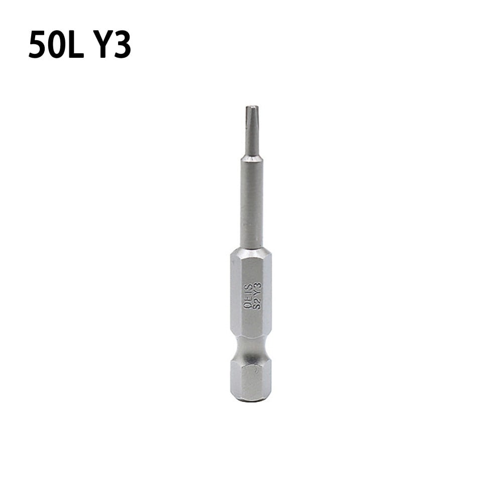 50mm Triwing Y Shaped Screwdriver Bits 1/4Inch Hex Shank Y Type Bit Y3