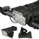 thumbnail image 1 of Linterna frontal LED de alta luminosidad | Luz de bicicleta recargable por USB | 5 modos | Larga duración de batería | Pantalla digital | Bocina | Banco de energía para emergencias | Resistente al, 1 of 9