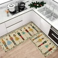 thumbnail image 6 of Christmas Nutcracker Rugs Set,Winter Xmas Kitchen Mats for Floor,Kitchen Decor,Holiday Decorations for Home,17x30 inch Door Mat+17x47 inch Runner Rug, 6 of 6
