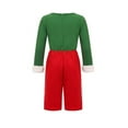 thumbnail image 6 of DHFJKG Mens Christmas Elf Dress Up Outfits 2 In 1 Onesies With Hat Striped Socks Shoes 4 Piece Sets Party Wear For Festive Celebrations Cozy Outfit, 6 of 6