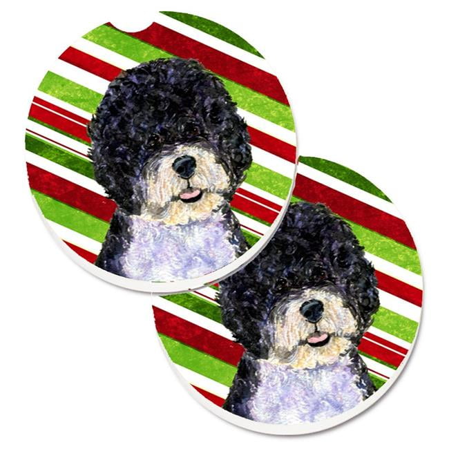 Dog Christmas Auto Coaster Set 