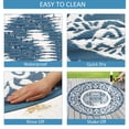 thumbnail image 6 of Aonewoe Round Outdoor Rugs 6Ft Waterproof Patio Plastic Straw Rug Reversible Camping Carpet Indoor Outdoor Area Rug for Patio,Deck,Balcony,Picnic,Beach,Outside, 6 of 8