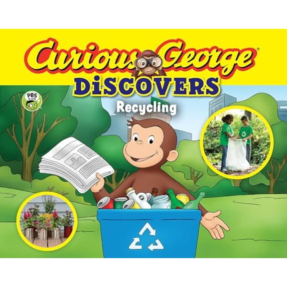 Pre-Owned Curious George Discovers Recycling (Paperback) 0544880366 9780544880368