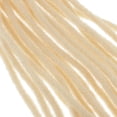 thumbnail image 3 of Tachiuwa 20Pcs Heat Resistant Synthetic Braiding Hair Dreadlocks Extension Braid Beige, 3 of 6