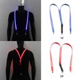 thumbnail image 4 of Utility Suspender Light up LED Y Shape Suspender Trouser Suspender Party Supply, 4 of 10
