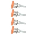 thumbnail image 1 of Pieds Réglables Tapis en Caoutchouc, Tige en Acier Inoxydable 4 Pcs Usage Polyvalent Pieds de Nivellement pour Machine de Découpe, 1 of 7