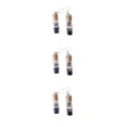 thumbnail image 3 of Pendientes de gota Minnieouse colgante de botellas de cristal Azul 1 par, 3 of 6