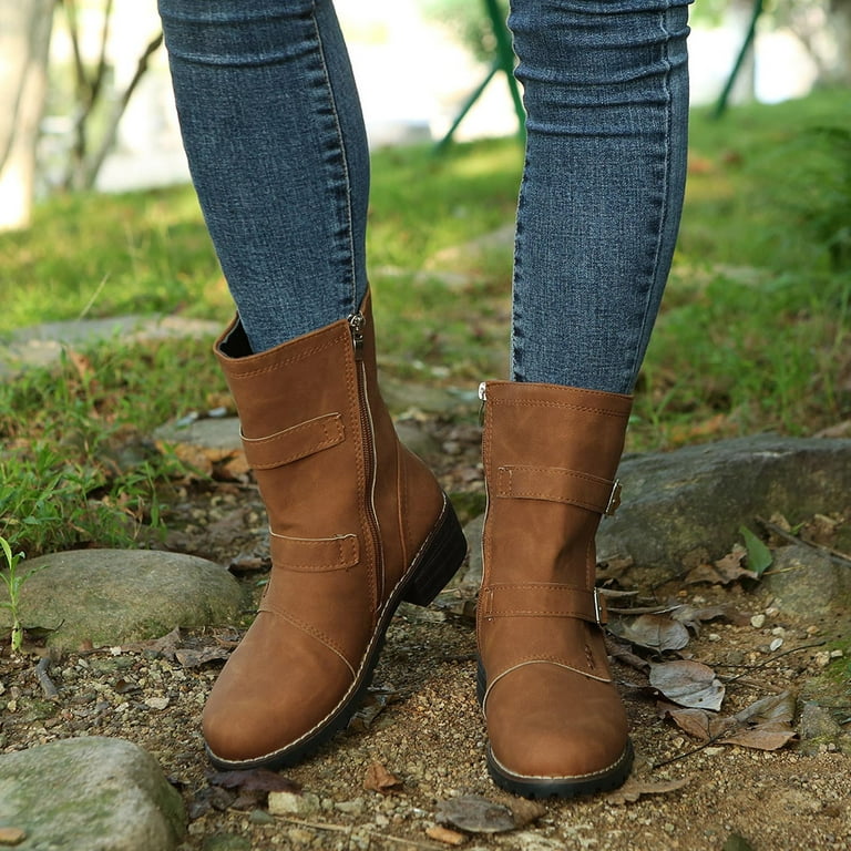Cheap flat boots under $20 discount