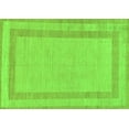 thumbnail image 1 of Ahgly Company Indoor Rectangle Solid Green Modern Area Rugs, 7' x 9', 1 of 4