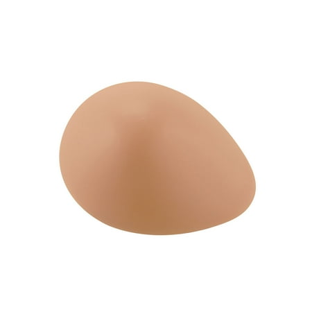 classique 537 oval post mastectomy silicone breast form, beige - size 5