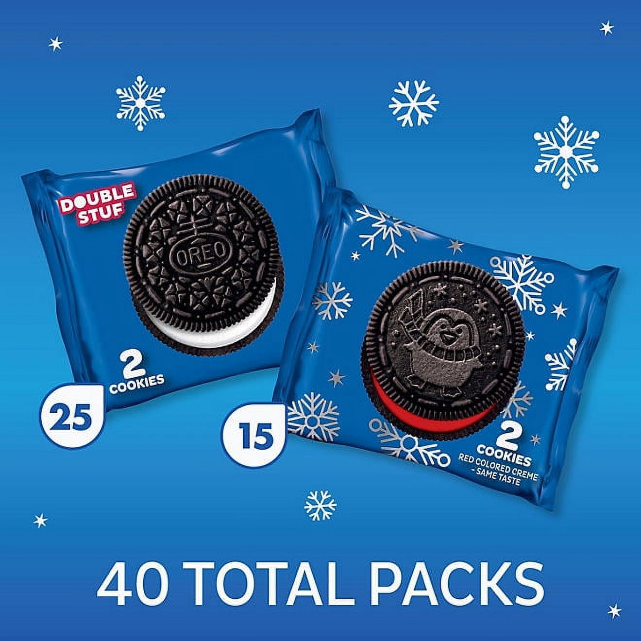 Oreo Winter Treats Cookie Variety Pack, 40 pk.