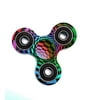 Tri Hand Spinner Fidget Spinners Psychedelic Neon & Bright Colors Limited Design Toy Stress Reducer Ball Bearing - May help with ADD, ADHD, Anxiety, and Autism Adult Children
