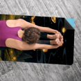 thumbnail image 5 of Fireflies Gym Towel with Storage Bag, 72.8"x26.8", Suitable for Yoga, Pilates, Fitness, etc. - Yoga Towel, Yoga Towels, Yoga Mat Towel, 5 of 6