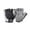Gray, variant on Gel Half Finger Cycling Gloves Anti-sweat Anti Shock MTB Road Bike Gloves ,Flexible and Comfortable