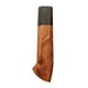 thumbnail image 4 of Cuchillo de chef japonés con mango de acero inoxidable, mango de madera maciza, cómodo y suave. Marrón, 4 of 9