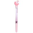 thumbnail image 1 of Black Gel Pen Liquid Paillette Handle Cartoon Cap Painting Writing Stationery Soft RubberPink Pen Holder, 1 of 5