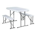 thumbnail image 1 of Mesa plegable con bancos Just Home Collection Picnic, 1 of 3