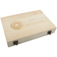 thumbnail image 3 of Wooden Coin Storage Box With Adjustment Pad Antioxidative Coins Display Storage Box Commemorative Coin Brand New, 3 of 11