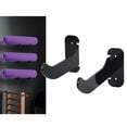 thumbnail image 1 of Montaje de almacenamiento Impermeable Acrílico Estante de almacenamiento Durable Estante de Montaje de Pared de pared Yoga Mat Rack de pared para band Negro SOLEDAD Estante de pared para yoga, 1 of 9