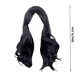 thumbnail image 5 of UTOURS Human Hair Wigs For Women 30 Inch Black Side Bangs Long Wavelength Curls Women's Wigs For Everyday Use, 5 of 5