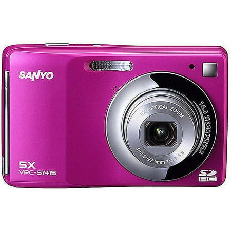 Sanyo VPC-S1415P 14MP Digital Camera w/ 5x Optical Zoom, 3.0" LCD Display