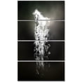 thumbnail image 2 of Cheval Blanc Fantastique Courant - Art Mural sur Toile d'Animal, 2 of 3
