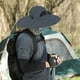 thumbnail image 5 of Sombrero con ventilador solar para acampar y hacer senderismo, sombrero con ventiladores, energía solar, ventilador solar ancho, sombrero para pesca al aire libre, carga solar USB, visera de tela, 5 of 6