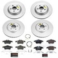 thumbnail image 2 of Power Stop Front and Rear Euro-Stop ECE-R90 Certified Brake Pad and Rotor Kit ESK7592, 2 of 3