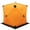 Orange, variant on Portable Ice Fishing Shelter Tent for 1-2 People, Outdoor Fish Equipment with Storage Bag Red/Orange