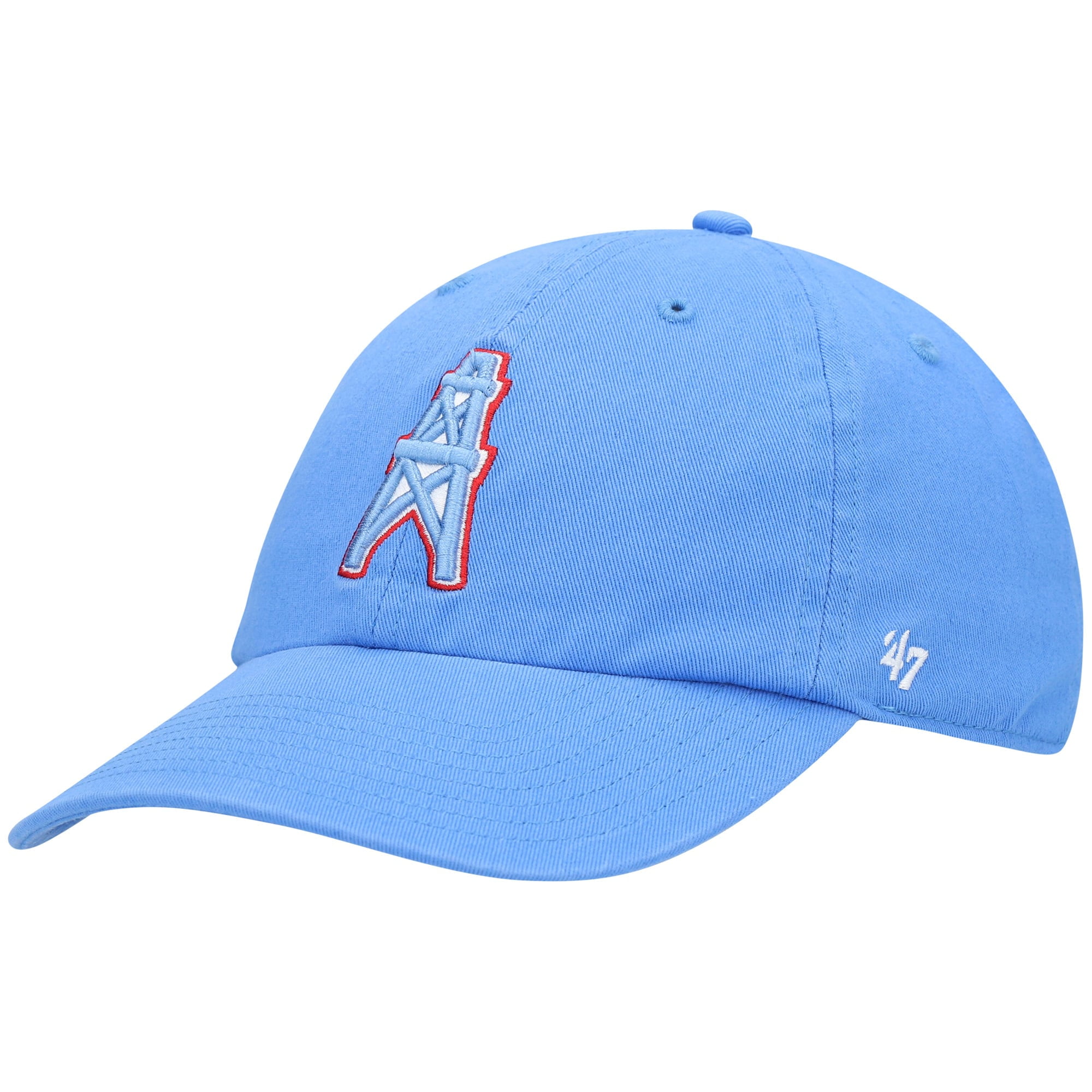 Men's '47 Light Blue Houston Oilers 