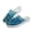 Blue Peacock, variant on Chririnla Galaxy Bling Flower Dragonfly Mules Shoes Slip On Clogs Backless Walking Sneakers for Women Lady Mesh Upper Breathable Loafers Closed Toe Slippers for Home,Office,Outdoor