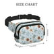 thumbnail image 4 of Balery Sea Turtle Mochila Cinturón para Mujeres y Hombres, Bolsa de Cintura Impermeable de Doble Capa con Correa, 4 of 9