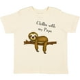 thumbnail image 3 of Inktastic Chillin with Papa Sloth Cute Boys Toddler T-Shirt, 3 of 5