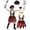 Pink, variant on Halloween Cosplay Costume Exquisite Pirate Costume Captain Corset Outfit for Women Gir'ls Gothic Masquerade Cosplay Party Masquerade Birthday Gift Holiday Party Roleplay Roleplay Wear Set