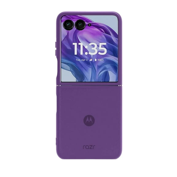 SaharaCase Venture Series Phone Case for Motorola Razr  Shock Absorbing Purple Orchid (CP00848)