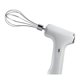 thumbnail image 1 of Batidora de mano eléctrica inalámbrica para el hogar, batidor de huevos de mano recargable por USB con, hornear en casa para la cocina, portátil ligero (blanco), 1 of 3