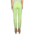 thumbnail image 2 of J Brand Womens Alana  High Rise Colored Wash Cropped Jeans Green 32, 2 of 2