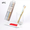thumbnail image 1 of EGNMCR Crystal Soft Bristle Toothbrush Small Multi-Color Toothbrush Travel Portabl tooth brush, 1 of 9