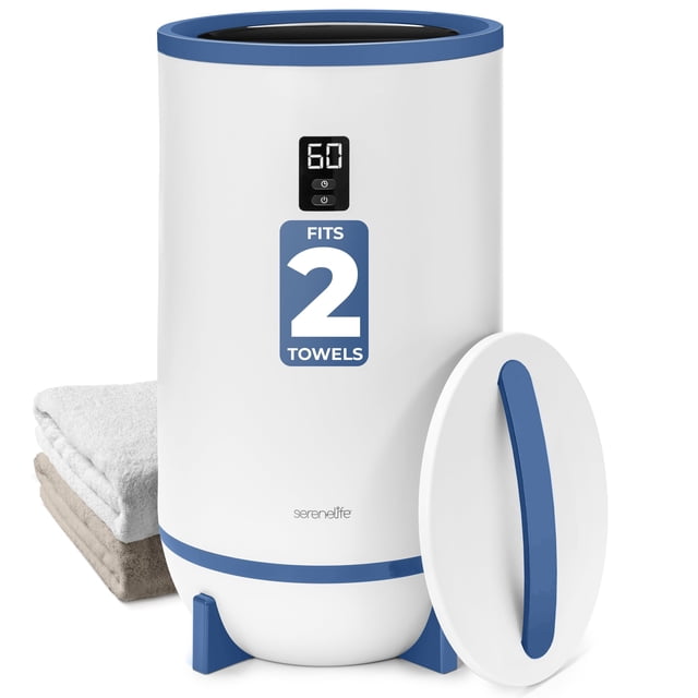 Calentador de toallas SereneLife estilo cubeta 20 L 120 V con apagado automático