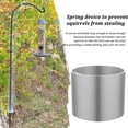 thumbnail image 4 of sunsanly 2Pcs Anti-Squirrel Spring Device Metal Bird Feeder Guard Squirrel Baffle Coil Spring Squirrel Barrier Squirrel-Proof Bird Feeder Accessory, 4 of 7