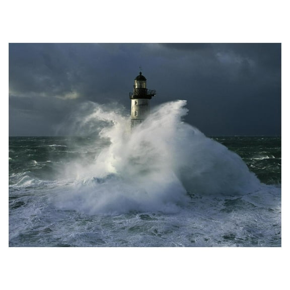 Global Gallery's 'Phare d'Ar-Men I' By Jean Guichard Unframed Giclee on Paper Print