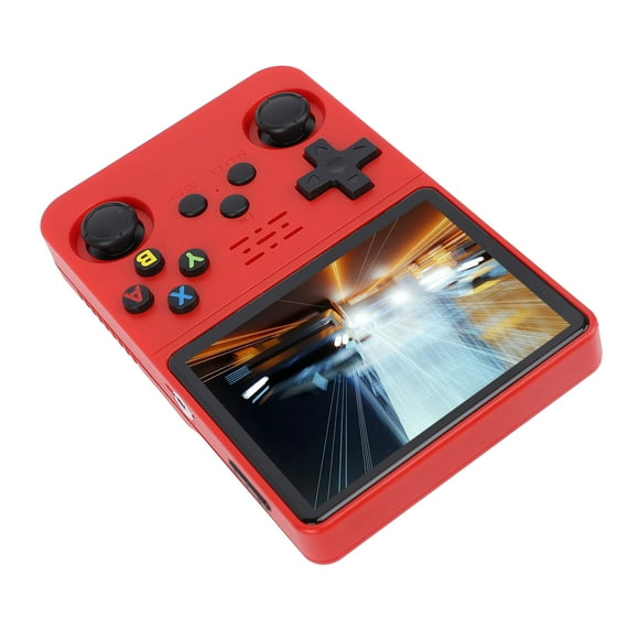 Handheld Game Console, 3.5in IPS Screen 640 X 480 Pocket Game Console for Linux System 32GB+64GB,32GB+128G