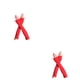 thumbnail image 1 of Advancent 1 par de guantes sin dedos para niña, guantes de mujer de estilo Simple, artesanía de punto, cubiertas de brazo para niñas, cubierta Rojo oscuro 2Conjunto, 1 of 6
