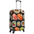 thumbnail image 3 of Many Sushi Food Print Luggage Cover Suitcase Cover Elastic Washable Suitcase Protector For 21-32 Inch, 3 of 6