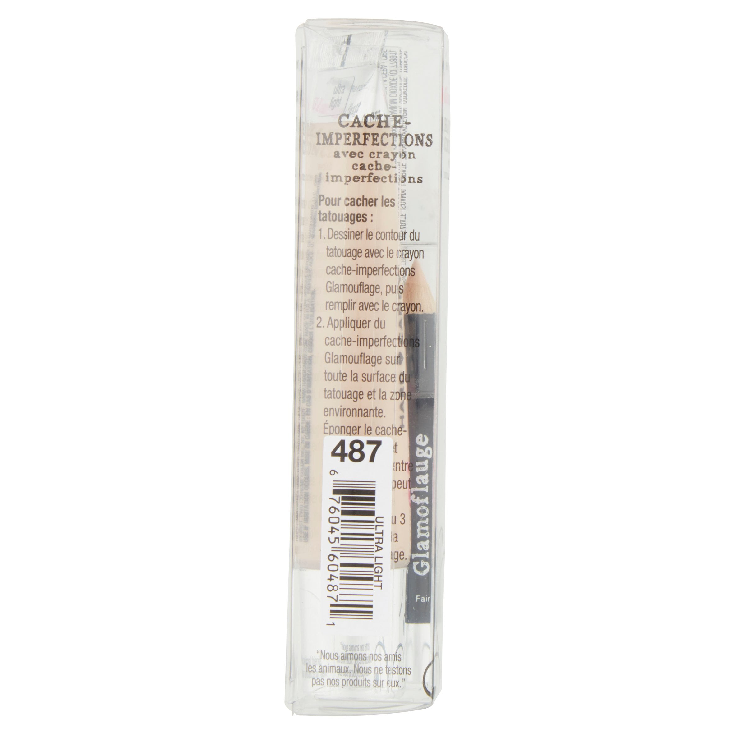 Hard Candy Glamoflauge Heavy Duty Concealer, Ultra Light